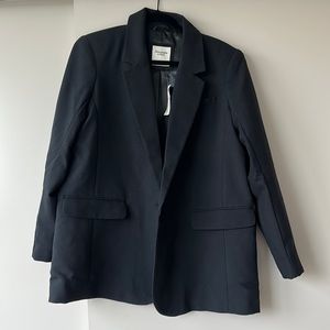 Womens Abercrombie & Fitch Black Blazer - Size Large